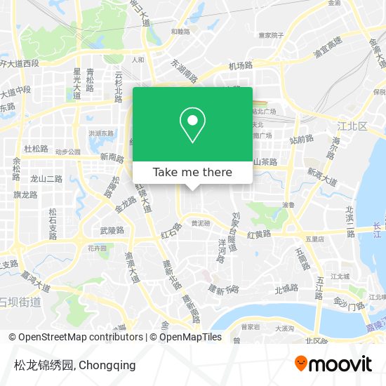 松龙锦绣园 map