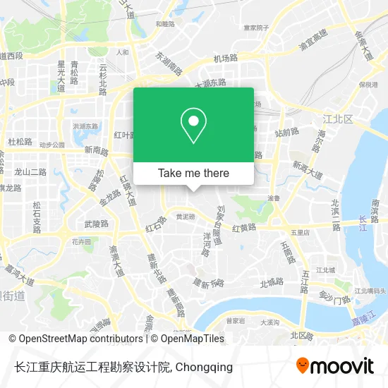 长江重庆航运工程勘察设计院 map