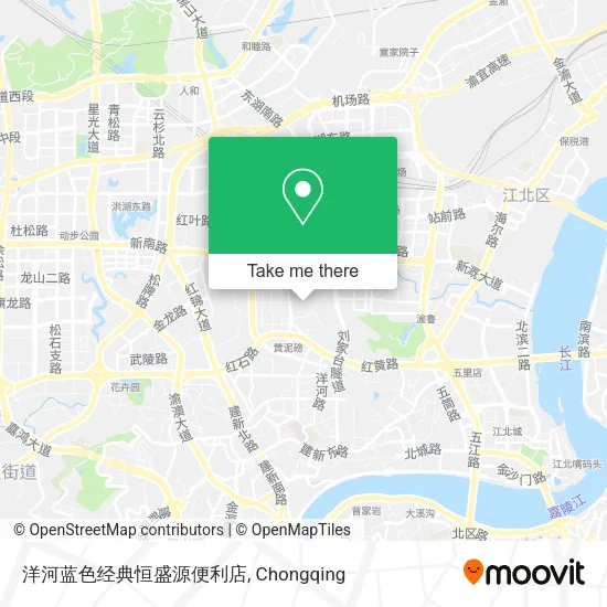 洋河蓝色经典恒盛源便利店 map