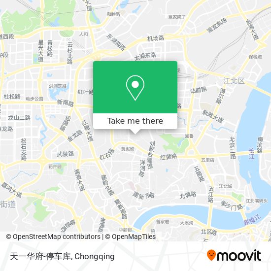 天一华府-停车库 map