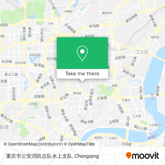 重庆市公安消防总队水上支队 map