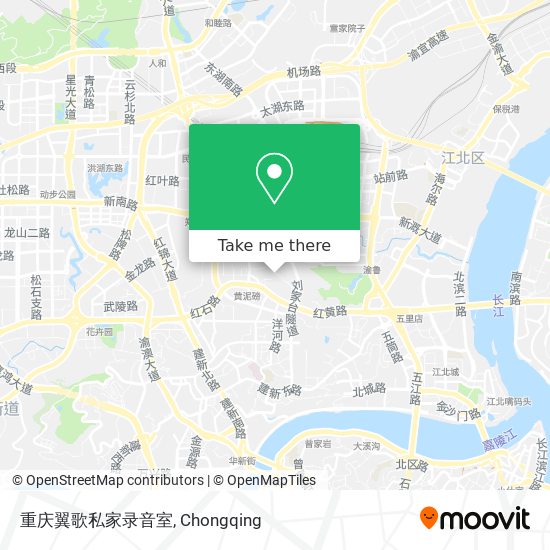 重庆翼歌私家录音室 map