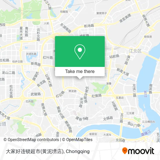 大家好连锁超市(黄泥塝店) map