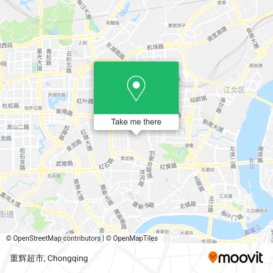 重辉超市 map