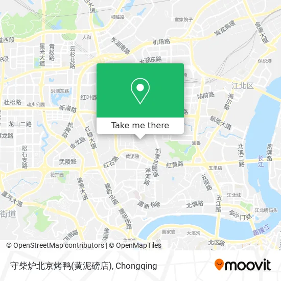 守柴炉北京烤鸭(黄泥磅店) map