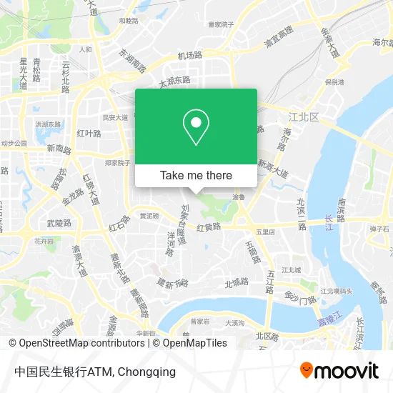 中国民生银行ATM map