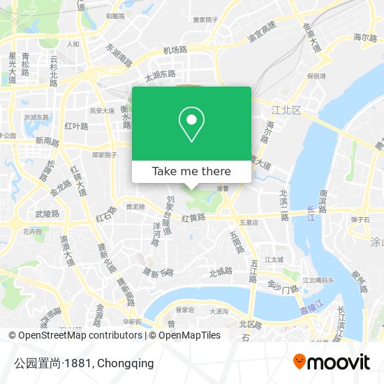 公园置尚·1881 map