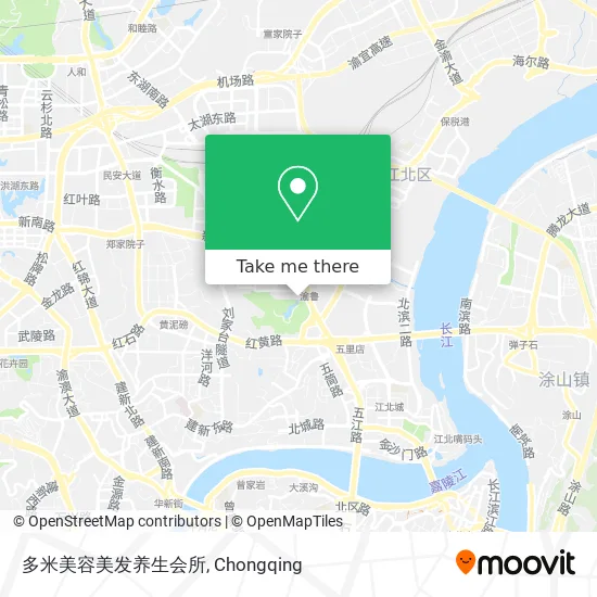 多米美容美发养生会所 map