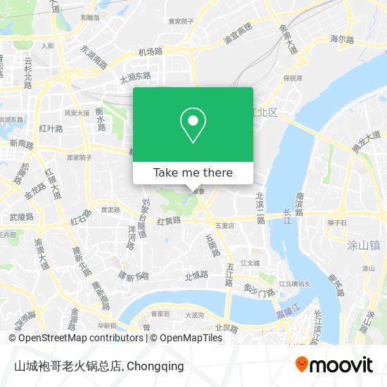 山城袍哥老火锅总店 map