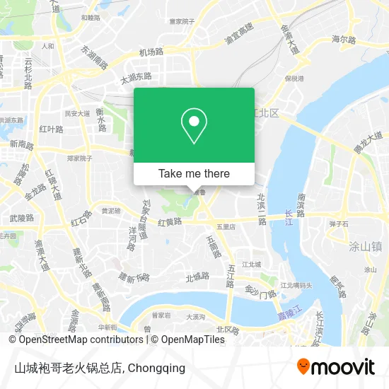 山城袍哥老火锅总店 map