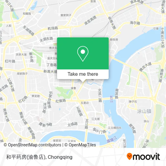 和平药房(渝鲁店) map