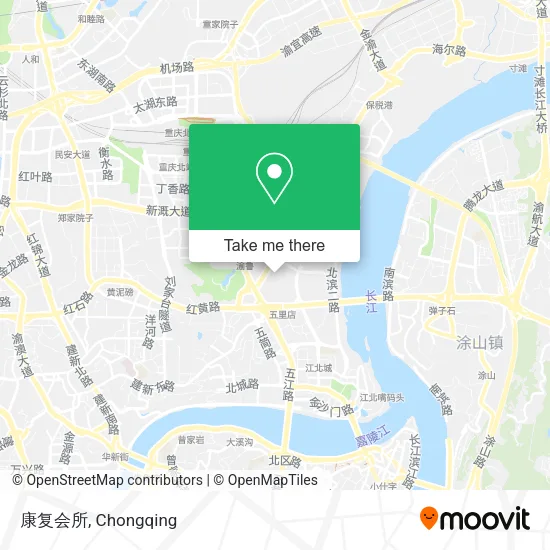 康复会所 map
