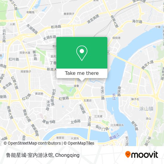 鲁能星城-室内游泳馆 map