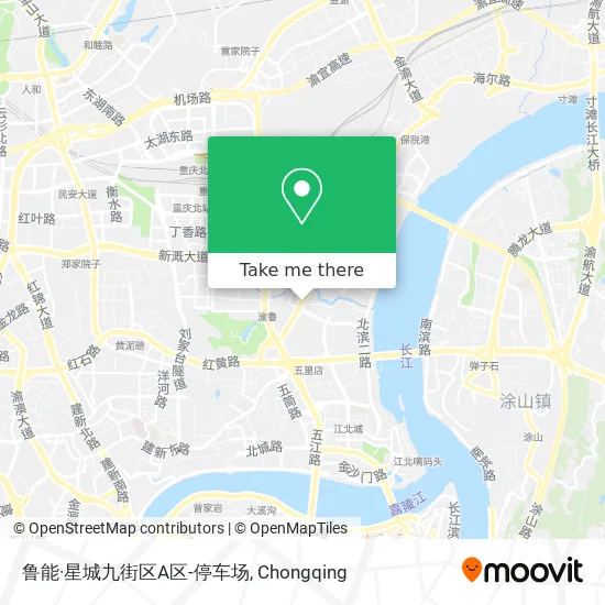 鲁能·星城九街区A区-停车场 map