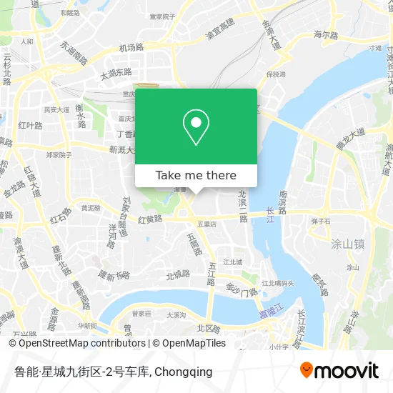 鲁能·星城九街区-2号车库 map
