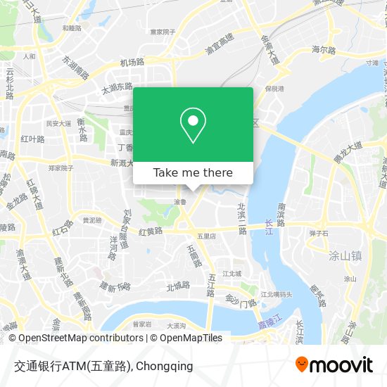交通银行ATM(五童路) map