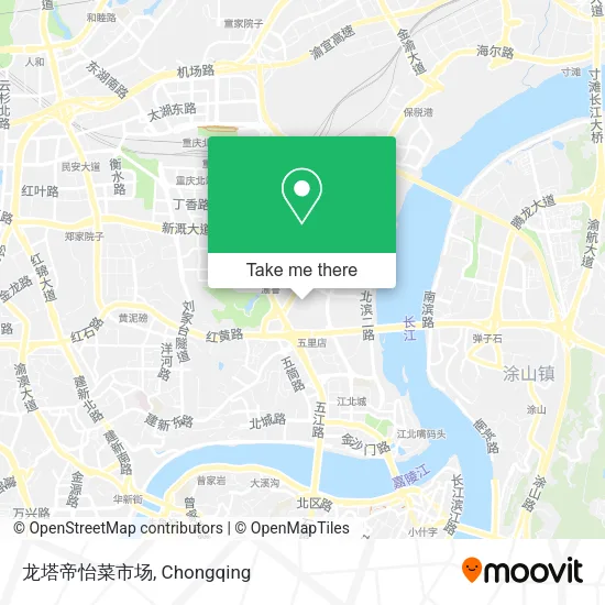 龙塔帝怡菜市场 map