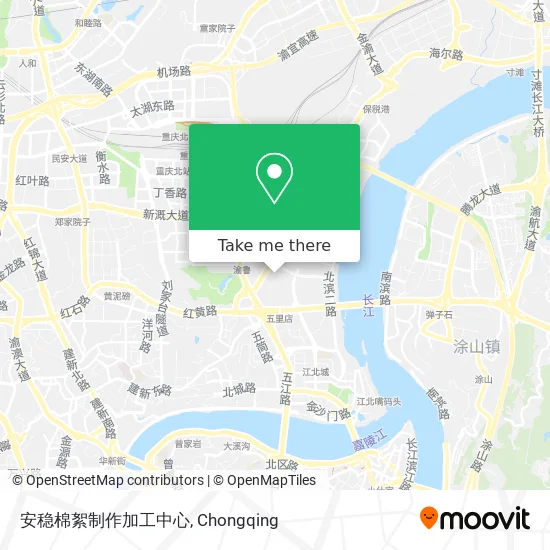 安稳棉絮制作加工中心 map
