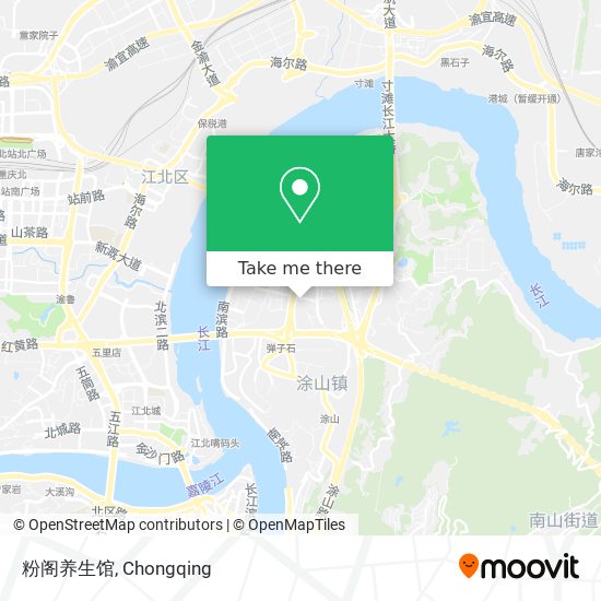 粉阁养生馆 map