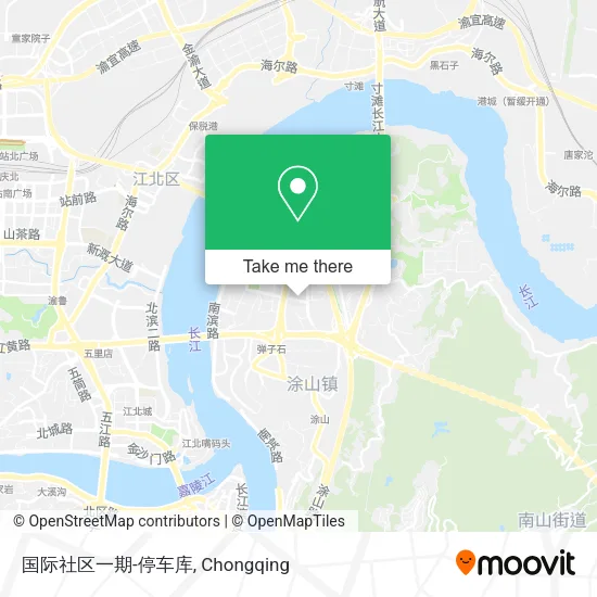 国际社区一期-停车库 map
