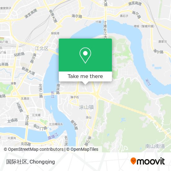 国际社区 map