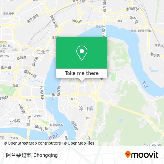 阿兰朵超市 map