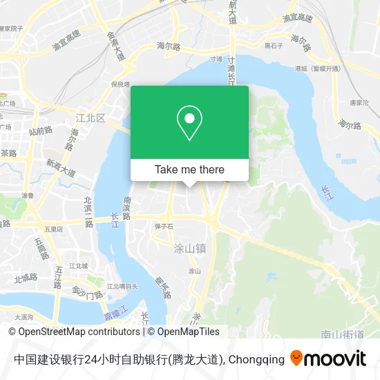 中国建设银行24小时自助银行(腾龙大道) map