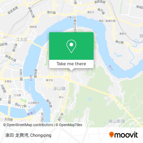 康田·龙腾湾 map