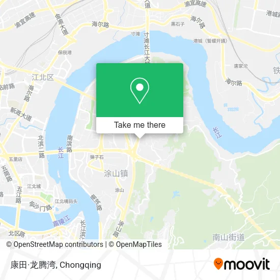 康田·龙腾湾 map
