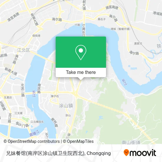 兄妹餐馆(南岸区涂山镇卫生院西北) map