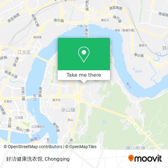 好洁健康洗衣馆 map