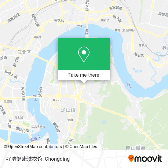 好洁健康洗衣馆 map