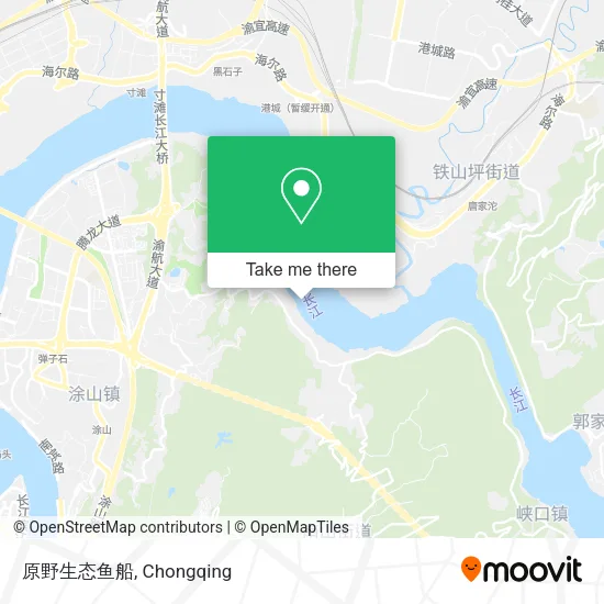 原野生态鱼船 map