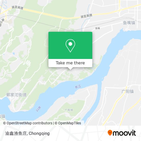 渝鑫渔鱼庄 map