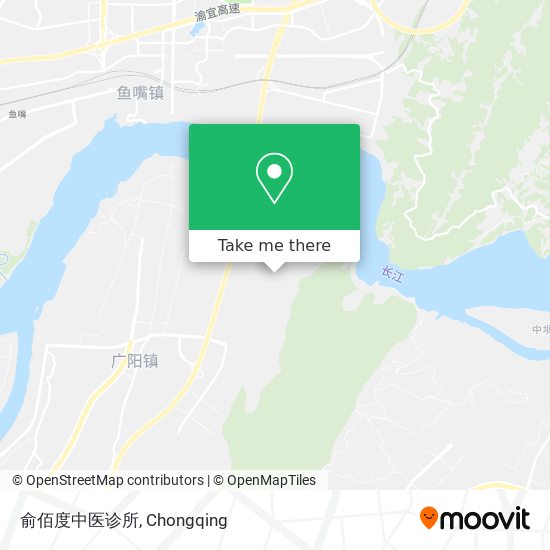 俞佰度中医诊所 map