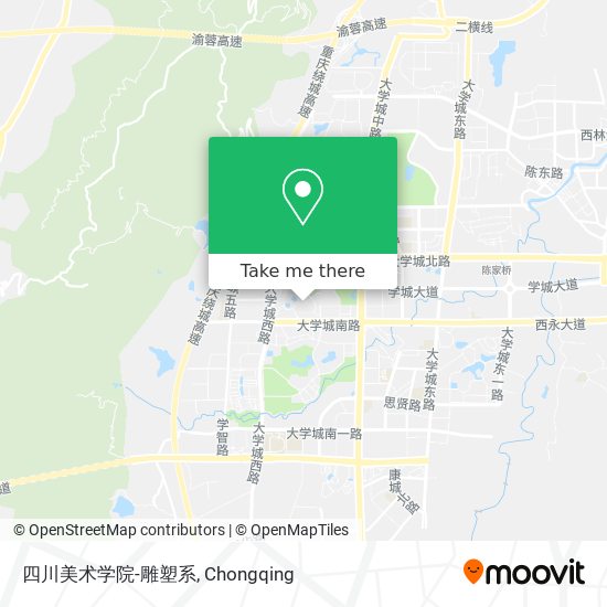 四川美术学院-雕塑系 map