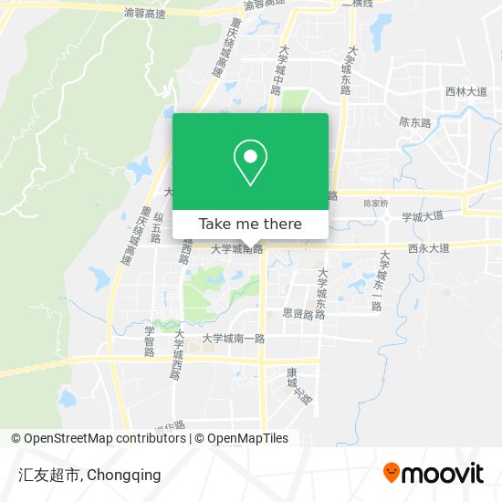 汇友超市 map