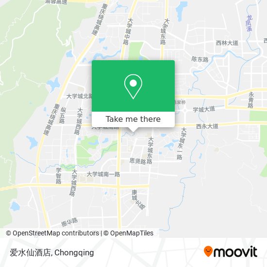 爱水仙酒店 map