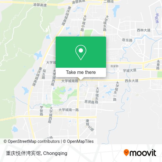 重庆悦伴湾宾馆 map