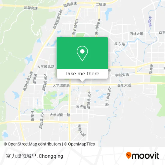 富力城倾城里 map