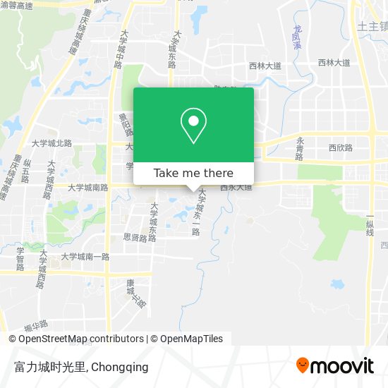 富力城时光里 map