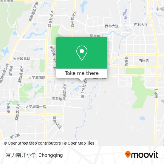 富力南开小学 map