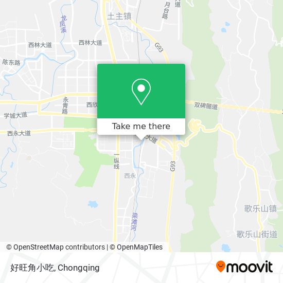 好旺角小吃 map