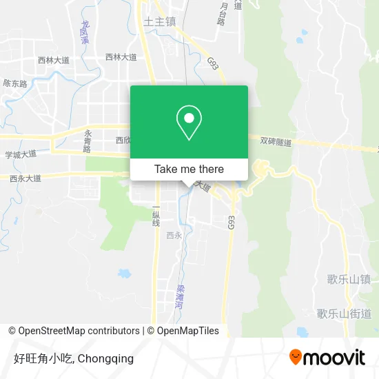 好旺角小吃 map