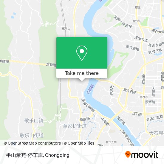 半山豪苑-停车库 map