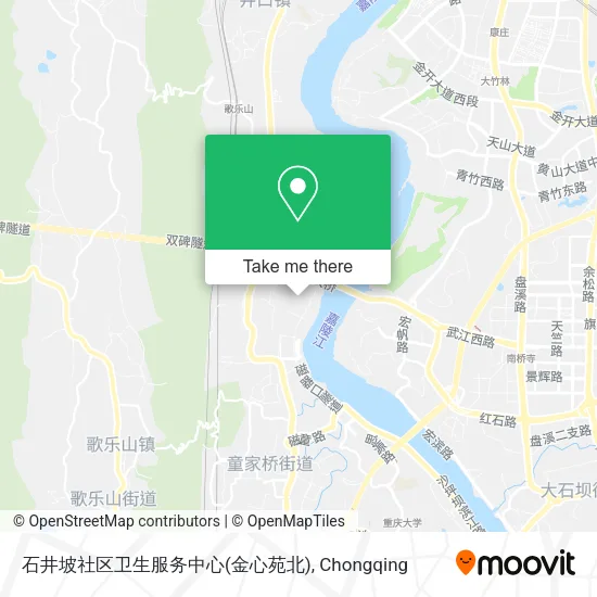 石井坡社区卫生服务中心(金心苑北) map