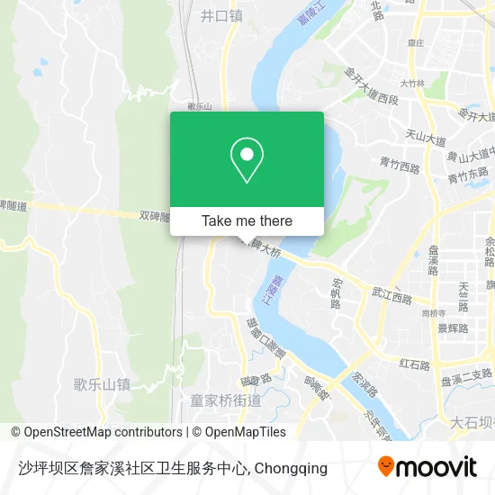 沙坪坝区詹家溪社区卫生服务中心 map