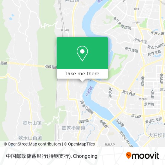 中国邮政储蓄银行(特钢支行) map