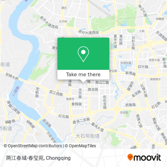 两江春城-春玺苑 map