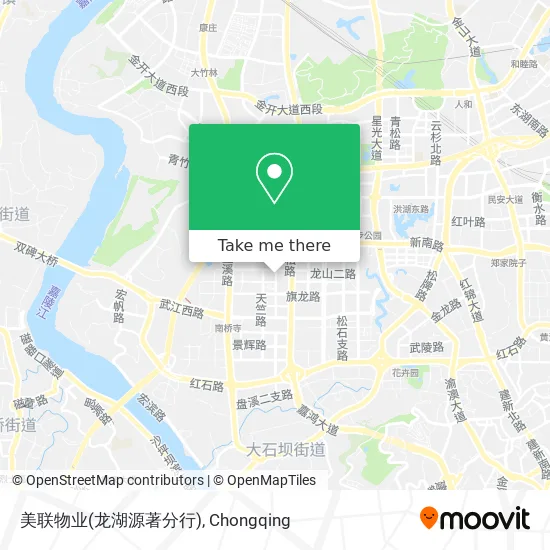 美联物业(龙湖源著分行) map